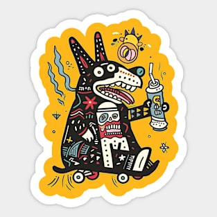 Popdog Sticker